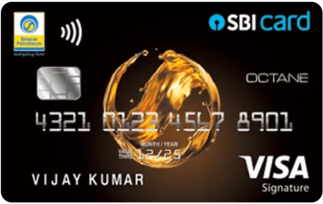 BPCL SBI Octane Credit Card