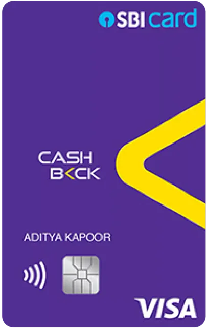 Cashback SBI Credit Card