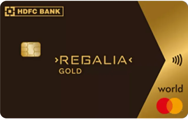 HDFC Bank Regalia Gold Credit Card